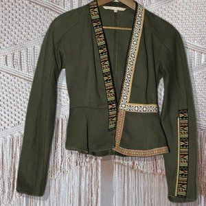 Rachel Roy Women  Tribal Jacket/Blazer Long Sleeve